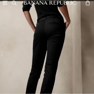 Banana Republic Skinny SLOAN Women's Classic Black Dress Pants